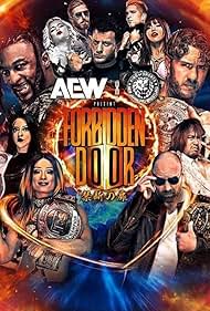 Jonathan Good, Stephon Strickland, Mercedes Varnado, Toni Rossall, and Maxwell Friedman in All Elite Wrestling x New Japan Pro Wrestling: Forbidden Door (2024)