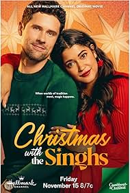 Benjamin Hollingsworth and Anuja Joshi in Christmas with the Singhs (2024)