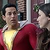 Zachary Levi and Grace Caroline Currey in Shazam! (2019)