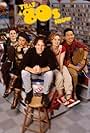 Brittany Daniel, Tinsley Grimes, Chyler Leigh, Glenn Howerton, and Eddie Shin in That '80s Show (2002)