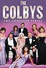 Charlton Heston, Stephanie Beacham, Maxwell Caulfield, Katharine Ross, Tracy Scoggins, Barbara Stanwyck, John James, Emma Samms, and Claire Yarlett in Los Colby (1985)