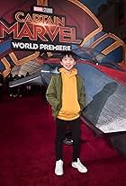 Ian Chen at an event for Captain Marvel (2019)