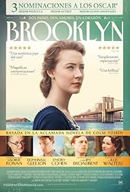 Saoirse Ronan, Emory Cohen, and Domhnall Gleeson in Brooklyn (2015)