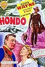 John Wayne and Geraldine Page in Hondo (1953)