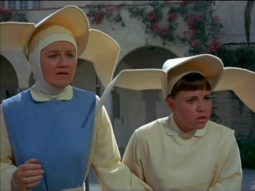 Sally Field and Marge Redmond in The Flying Nun (1967)