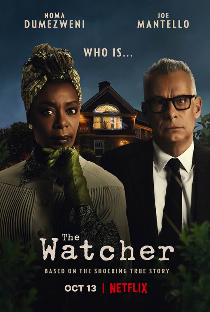 Joe Mantello and Noma Dumezweni in The Watcher (2022)