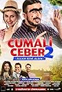 Serkan Sengül, Doga Konakoglu, Emre Keskin, Halil Söyletmez, and Esra Isgüzar in Cumali Ceber 2 (2018)