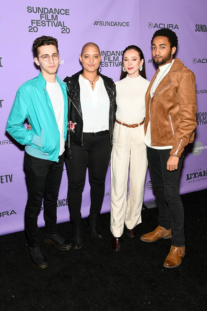 Daniel Rashid, Anissa Matlock, Courtney Dietz, and Stephen Ruffin at an event for Beast Beast (2020)