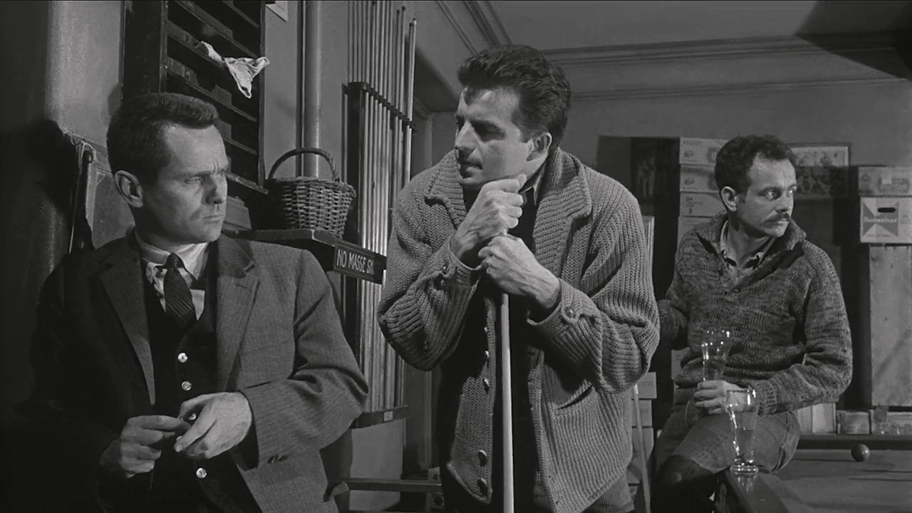 Everett Chambers, Vince Edwards, and Alan Hopkins in Too Late Blues (1961)