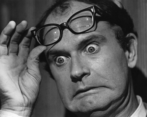 Charles Nelson Reilly during the making of "The Ghost & Mrs. Muir"