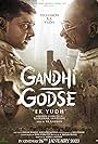 Chinmay Mandlekar and Deepak Antani in Gandhi Godse Ek Yudh (2023)