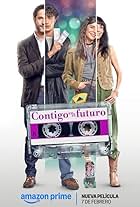 Michel Brown and Sandra Echeverría in Contigo en el futuro (2025)