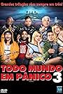 Charlie Sheen, Leslie Nielsen, Denise Richards, Queen Latifah, Simon Rex, Anthony Anderson, Anna Faris, and Eddie Griffin in Todo Mundo em Pânico 3 (2003)