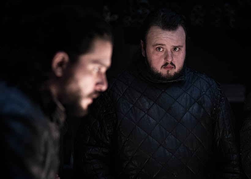 Kit Harington and John Bradley in Game of Thrones (2011)