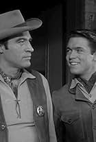 Chad Everett and Larry Ward in Fargo (1963)