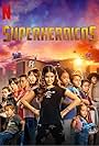 Andrew Diaz, Hala Finley, Lyon Daniels, Akira Akbar, Andy Walken, Nathan Blair, YaYa Gosselin, Vivien Lyra Blair, Dylan Henry Lau, Lotus Blossom, and Isaiah Russell-Bailey in Superheroicos (2020)