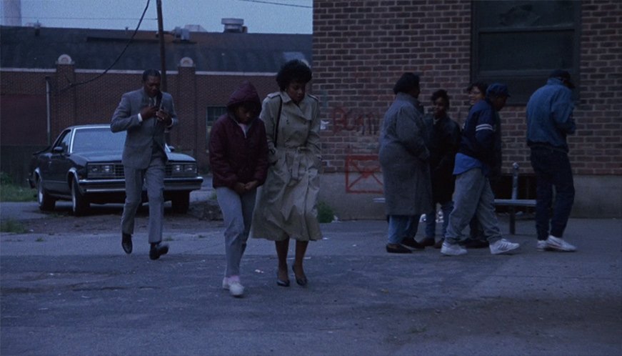 Morgan Freeman, Beverly Todd, and Karen Malina White in Lean on Me (1989)