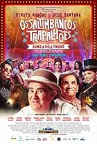 Renato Aragão, Nelson Freitas, Marcos Frota, Roberto Guilherme, Dedé Santana, Livian Aragão, Alinne Moraes, Letícia Colin, Maria Clara Gueiros, Emilio Dantas, and Rafael Vitti in Os Saltimbancos Trapalhões: Rumo a Hollywood (2017)