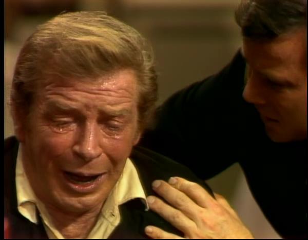 William Shatner and Richard Basehart in The Andersonville Trial (1970)