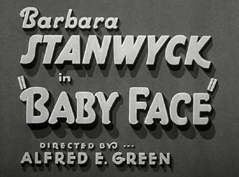 Barbara Stanwyck in Baby Face (1933)