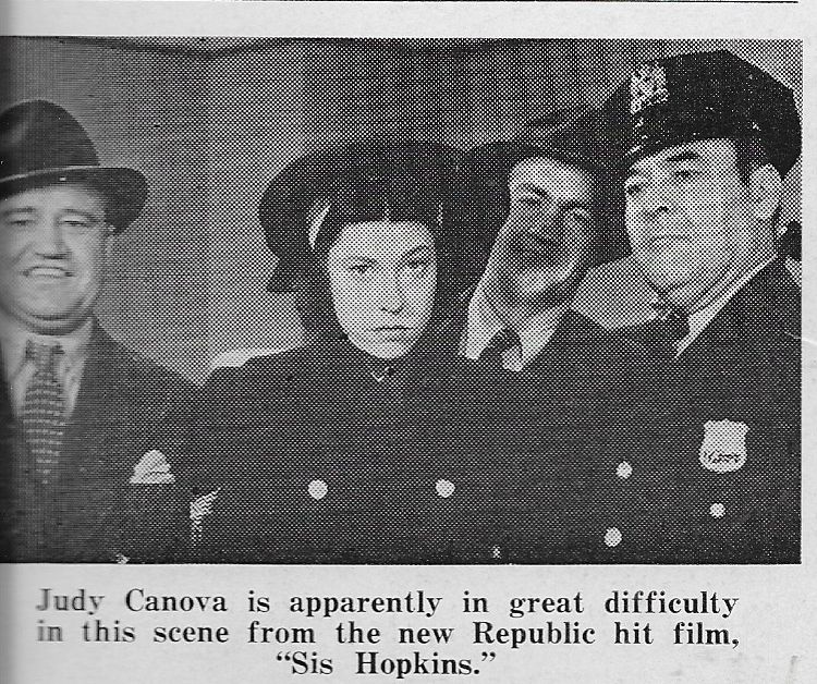 Judy Canova, Joe Devlin, Adrian Morris, and Hal Price in Sis Hopkins (1941)