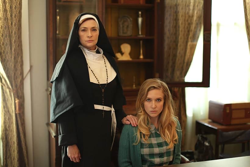 Carolyn Hennesy and Sabrina Kern in St. Agatha (2018)