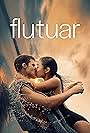 Robbie Amell and Andrea Bang in Flutuar (2023)