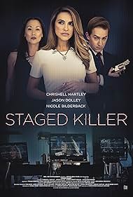 Nicole Bilderback, Jason Dolley, and Chrishell Stause in Staged Killer (2019)