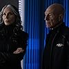 Gates McFadden and Patrick Stewart in Võx (2023)