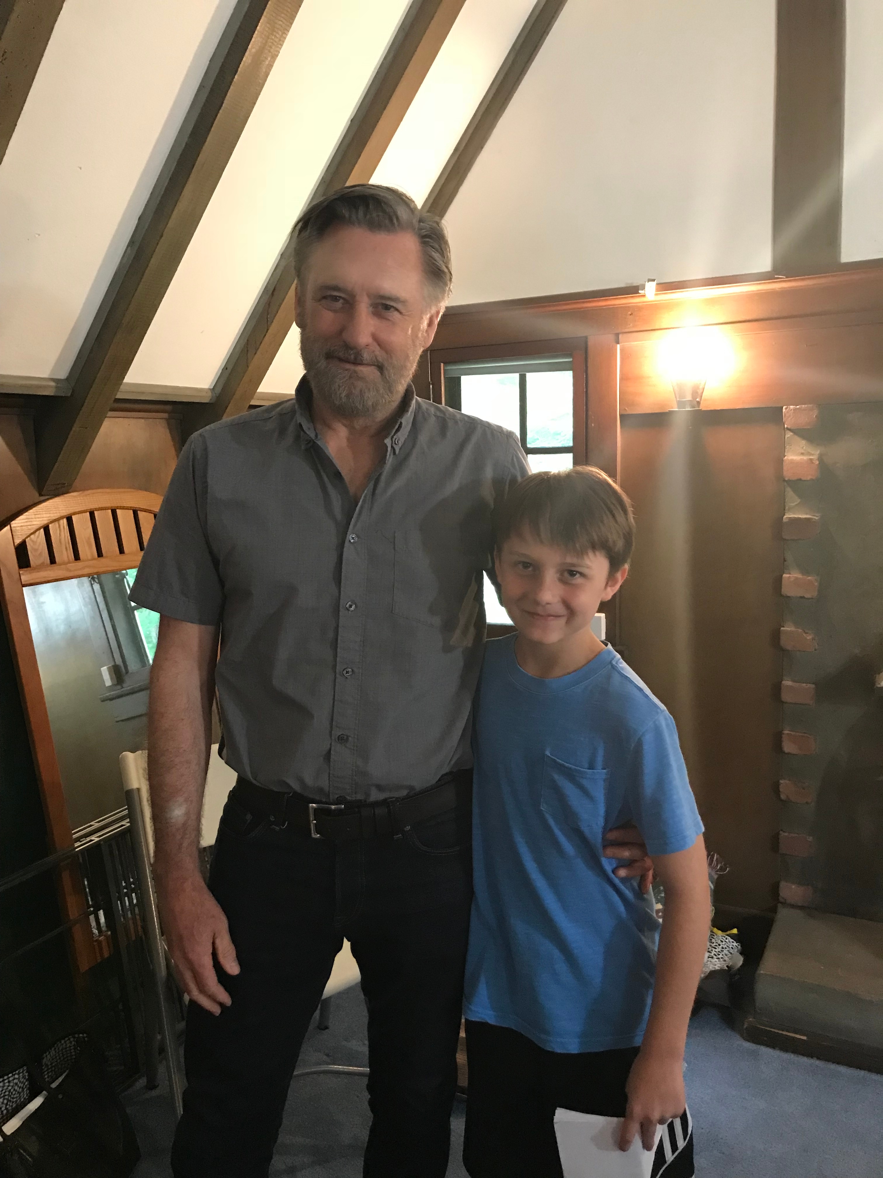 Bill Pullman (Ambrose) and Brady Jenness (Young Ambrose)