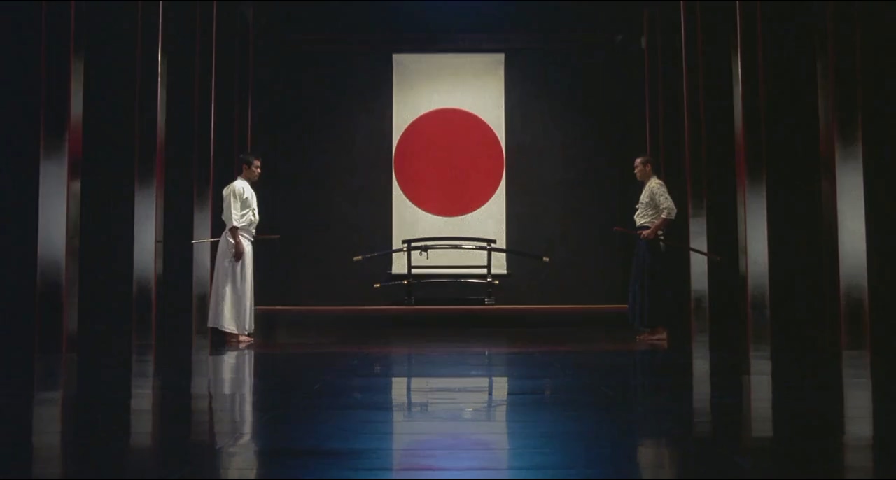 Hiroshi Katsuno and Toshiyuki Nagashima in Mishima: A Life in Four Chapters (1985)