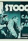 Moe Howard, Larry Fine, and Curly Howard in Cash and Carry (1937)