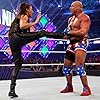 Kurt Angle and Stephanie McMahon in WrestleMania 34 (2018)