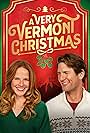 Ryan McPartlin and Katie Leclerc in A Very Vermont Christmas (2024)