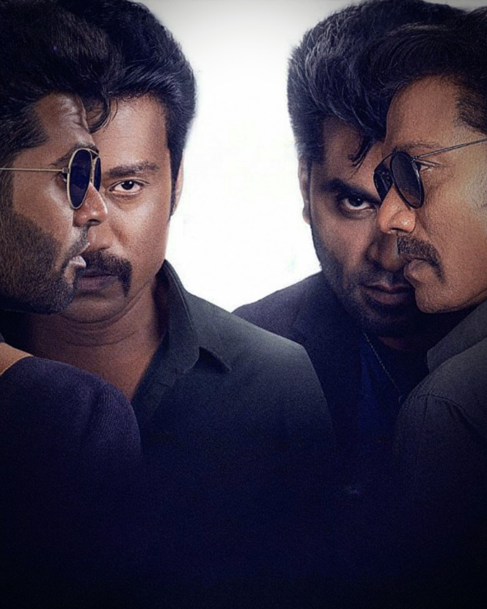 S.J. Suryah and Silambarasan TR in Maanaadu (2021)