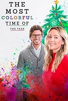 Christopher Russell and Katrina Bowden in The Most Colorful Time of the Year (2022)