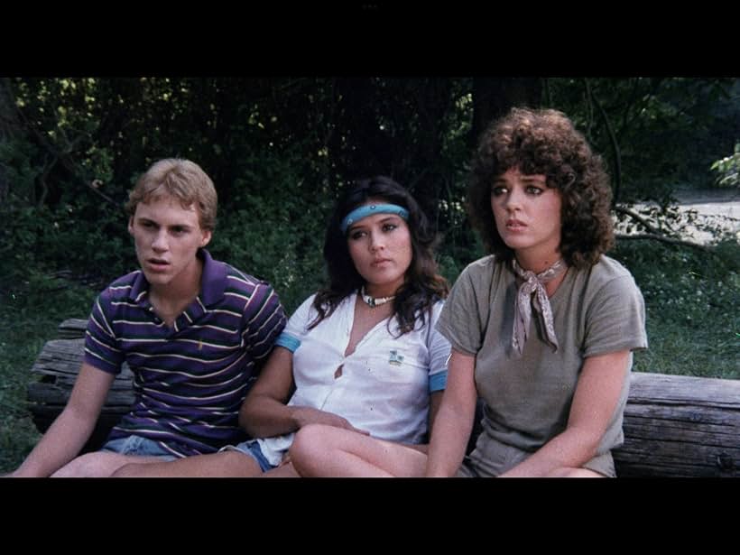 Cindy Butler, Serene Hedin, and Chuck Pierce Jr. in Boggy Creek II: And the Legend Continues (1983)