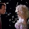 Bill Murray and Carol Kane in Scrooged (1988)