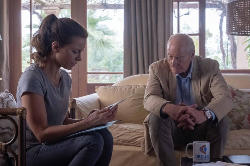 Kate Beckinsale and Charles Dance in The Widow (2019)