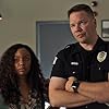 Jim Parrack and Sierra Aylina McClain in 9-1-1: Lone Star (2020)