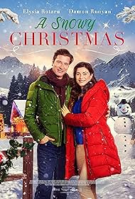 Damon Runyan and Elysia Rotaru in One Snowy Christmas (2021)