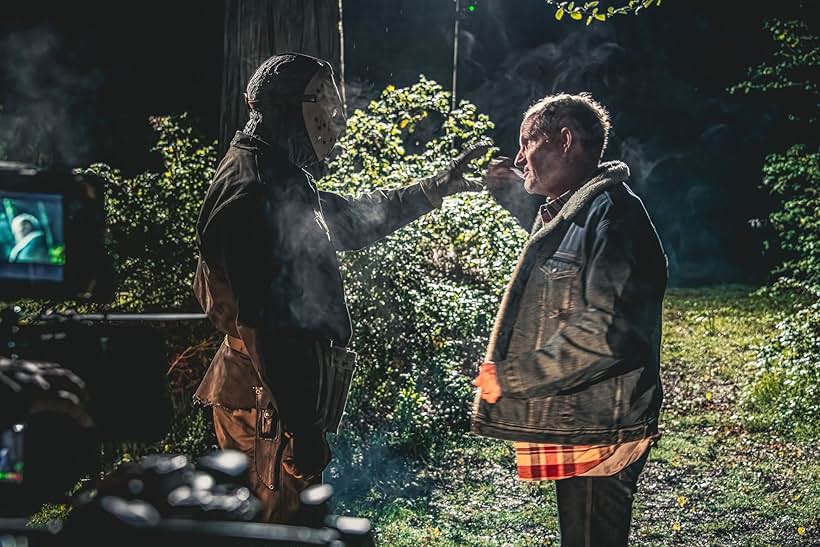 Thom Mathews and Jason Brooks in Friday the 13th Vengeance 2: Bloodlines (2022)