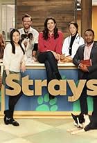 Tina Jung, Nicole Power, and Nikki Duval in Strays (2021)