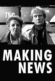 Nichola McAuliffe and Bill Nighy in Making News (1990)