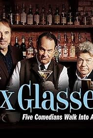 Dan Aykroyd, Jim Belushi, Jon Lovitz, George Wendt, and Kevin Nealon in A History of the World in Six Glasses (2024)