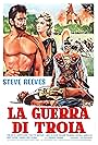 Arturo Dominici, Steve Reeves, and Edy Vessel in La guerra di Troia (1961)