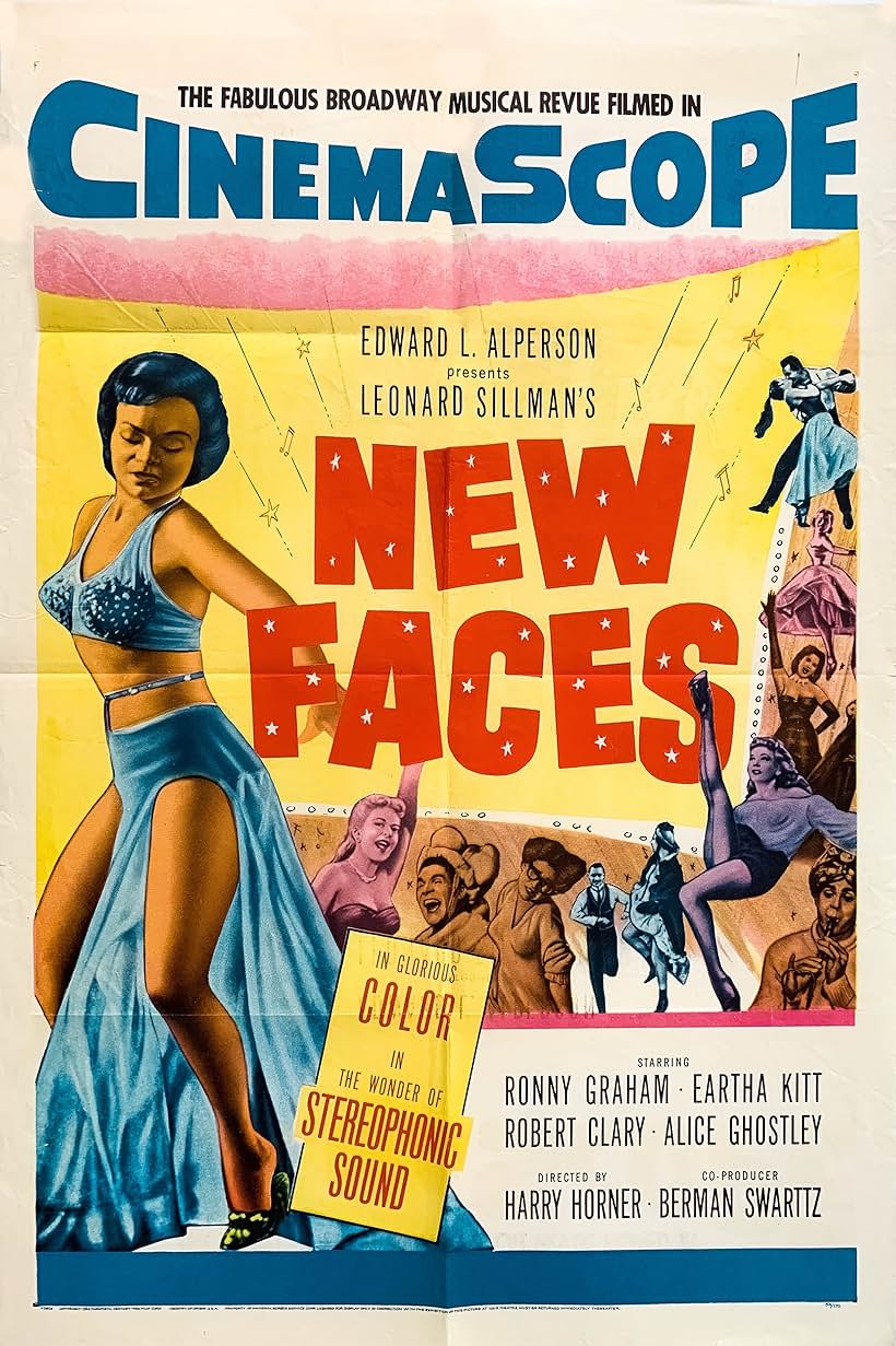 Robert Clary, Alice Ghostley, Ronny Graham, Harry Horner, and Eartha Kitt in New Faces (1954)