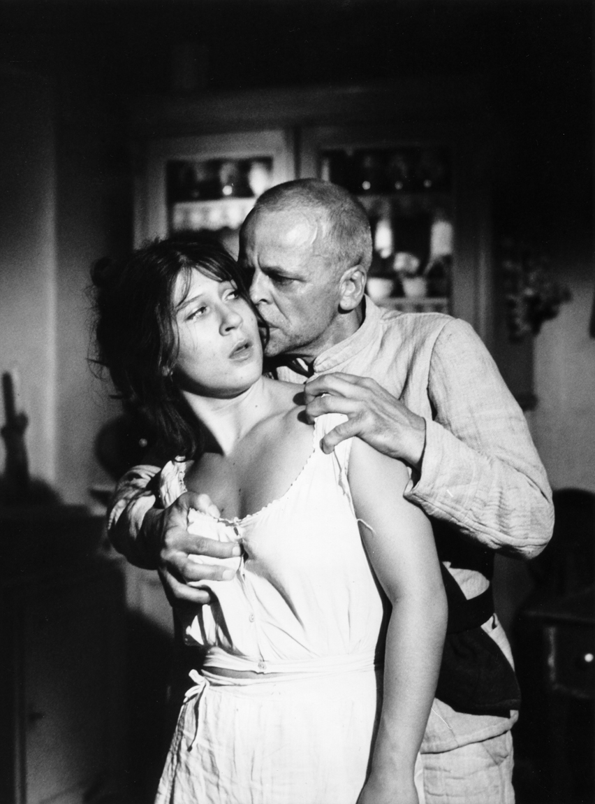 Klaus Kinski and Eva Mattes in Woyzeck (1979)