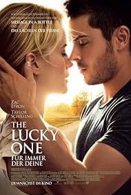 Zac Efron and Taylor Schilling in The Lucky One - Für immer der Deine (2012)