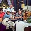 Eddie Albert, Mary Grace Canfield, Sid Melton, Alvy Moore, Barbara Pepper, and Lori Saunders in Green Acres (1965)